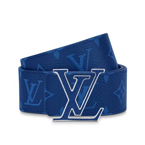 cintura uomo blu louis vuitton|louis vuitton belts.